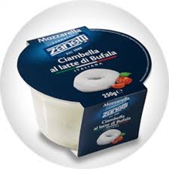 Picture of ZANETTI BUFFALA MOZZARELLA CUPS 125GR